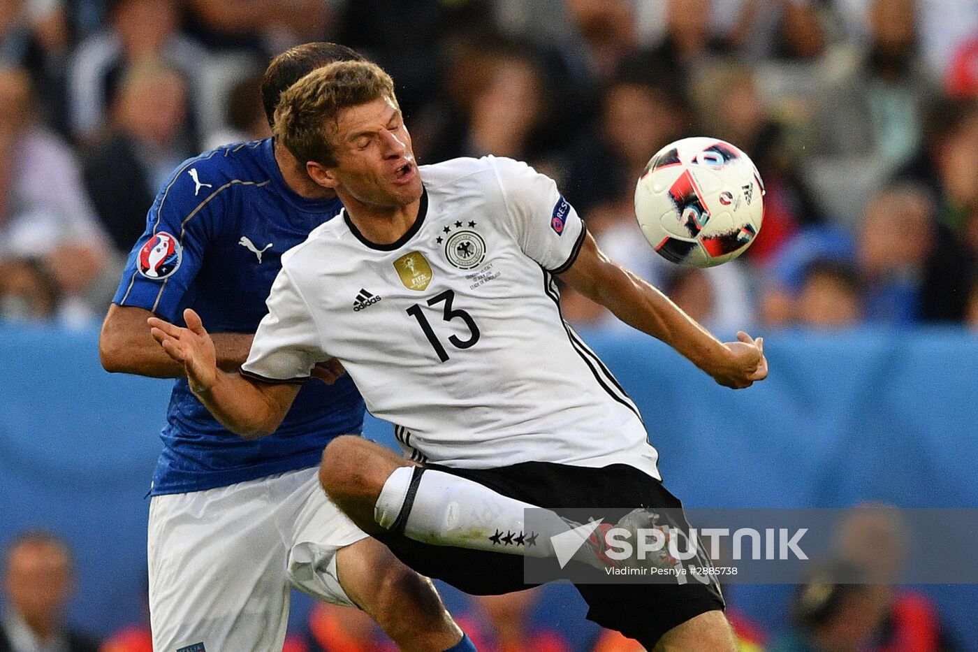 UEFA Euro 2016. Germany vs. Italy