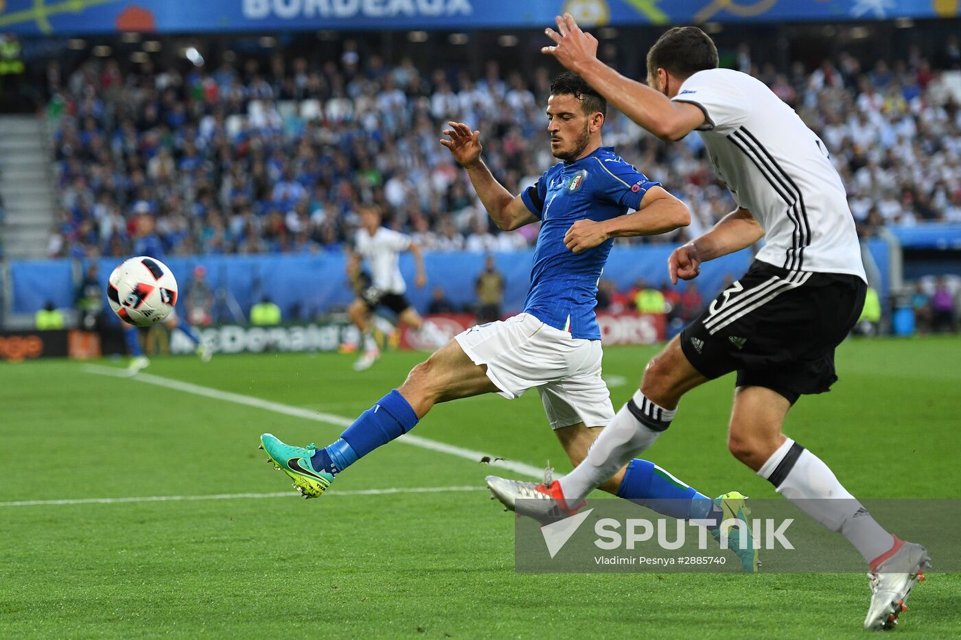 UEFA Euro 2016. Germany vs. Italy