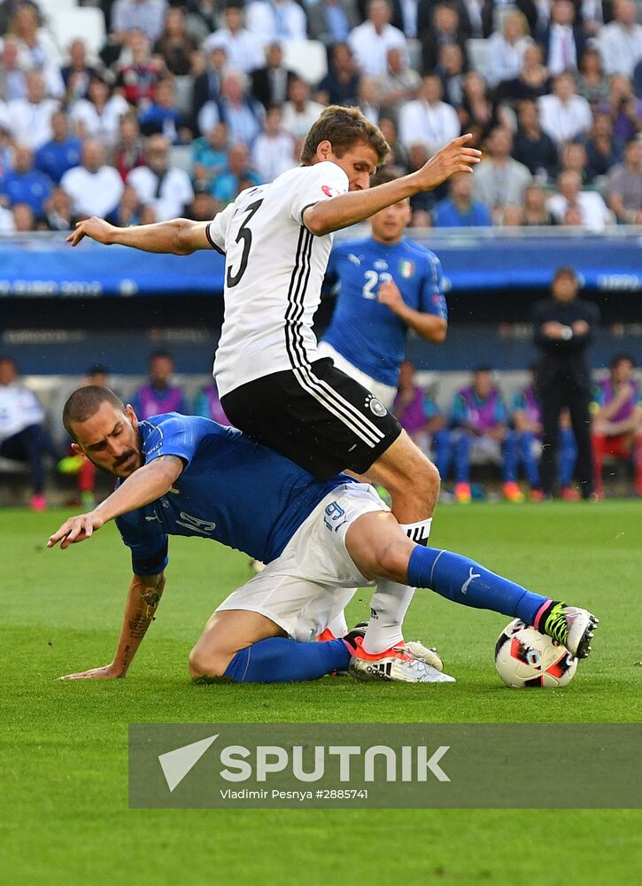 UEFA Euro 2016. Germany vs. Italy