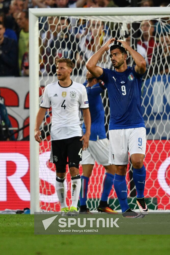 UEFA Euro 2016. Germany vs. Italy