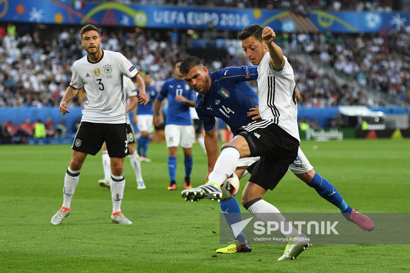 UEFA Euro 2016. Germany vs. Italy