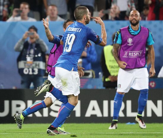 UEFA Euro 2016. Germany vs. Italy