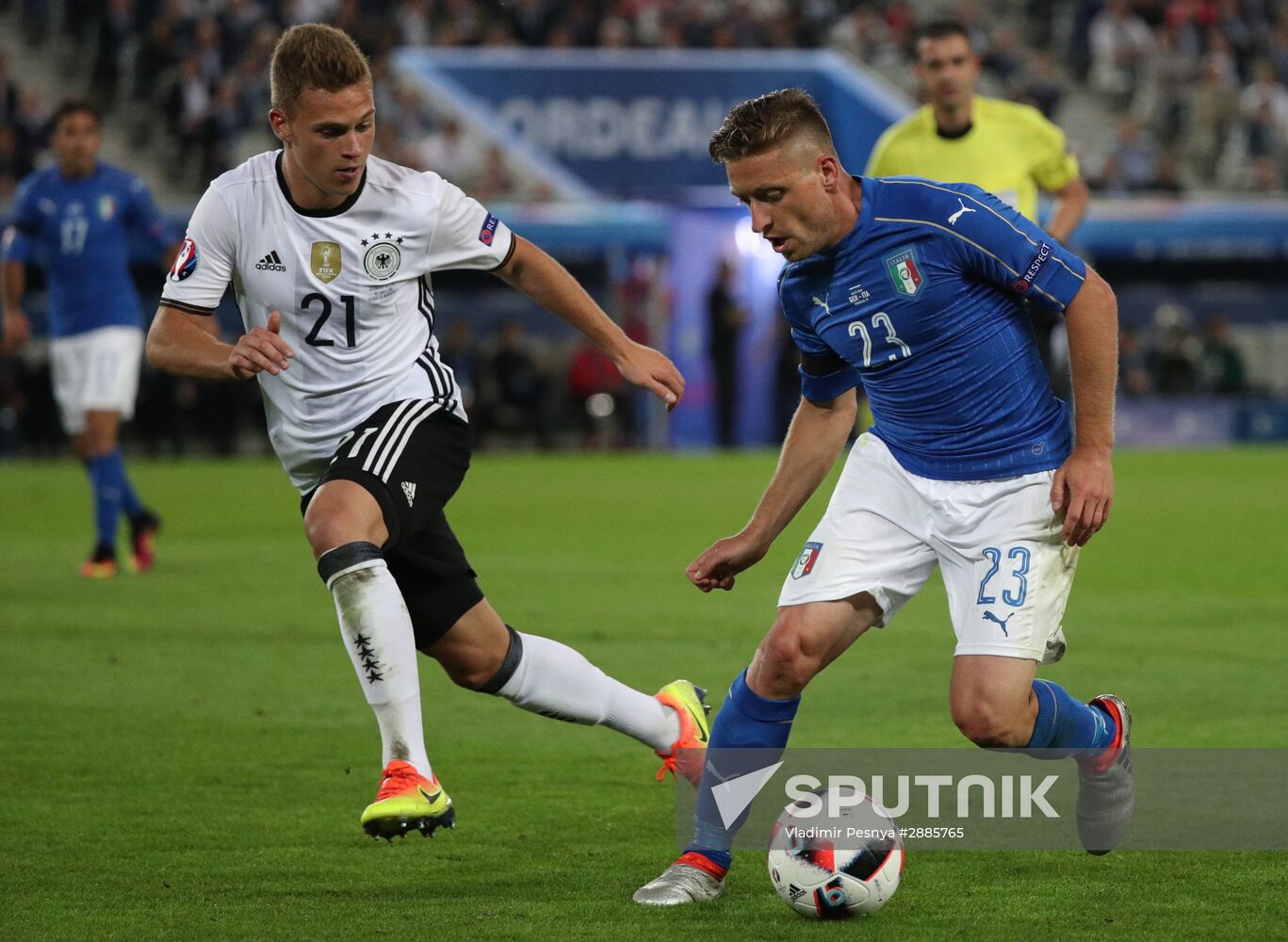 UEFA Euro 2016. Germany vs. Italy