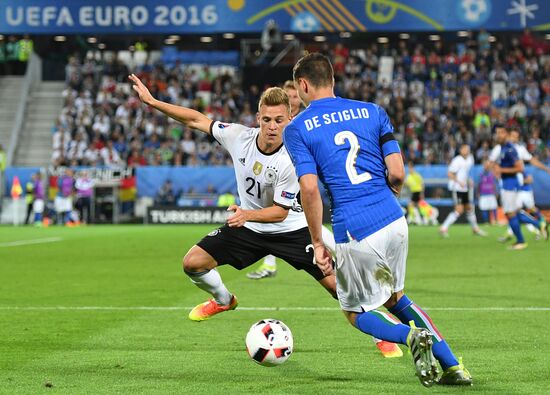 UEFA Euro 2016. Germany vs. Italy