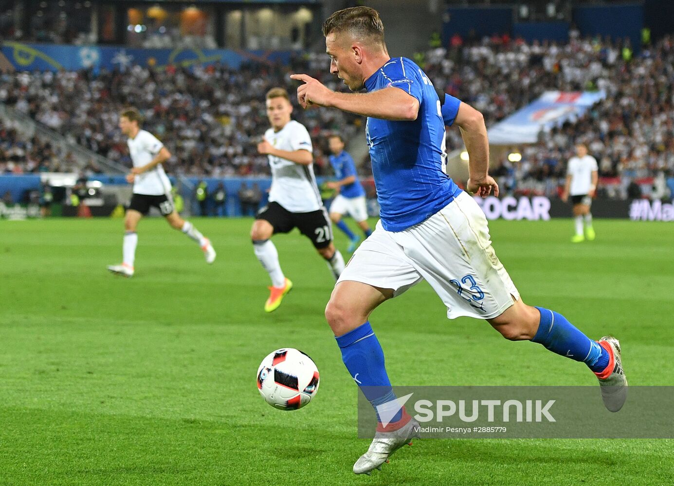 UEFA Euro 2016. Germany vs. Italy