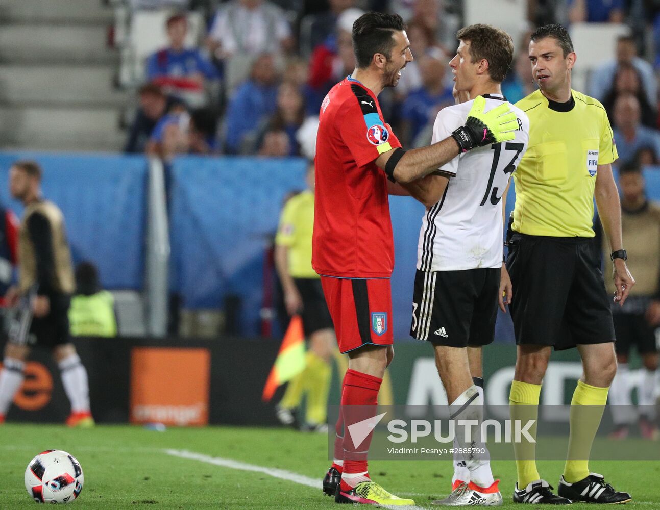 UEFA Euro 2016. Germany vs. Italy