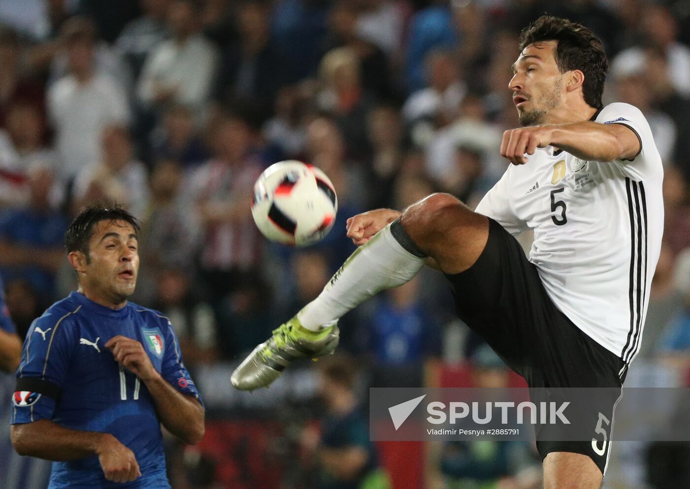 UEFA Euro 2016. Germany vs. Italy