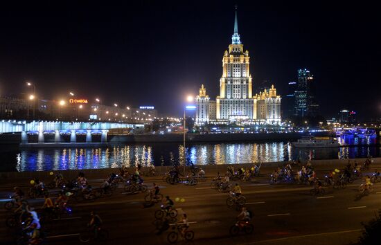 Night bike parade