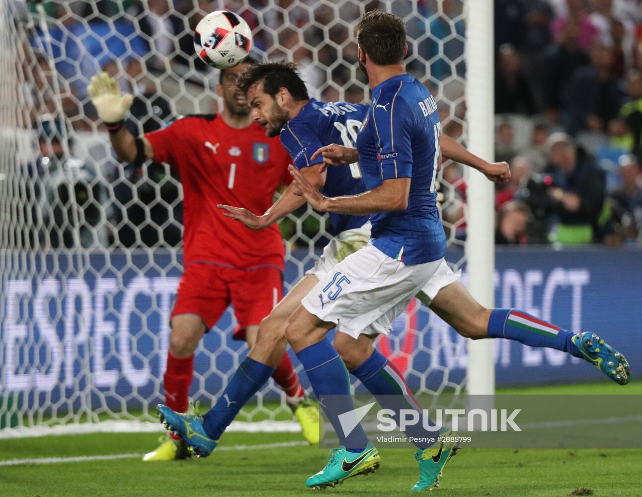 UEFA Euro 2016. Germany vs. Italy