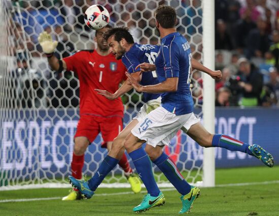 UEFA Euro 2016. Germany vs. Italy