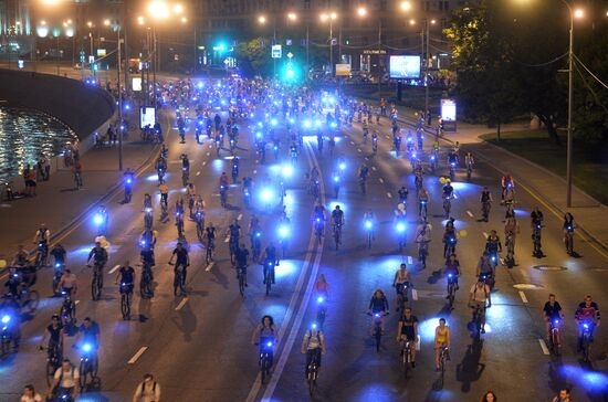 Night bike parade