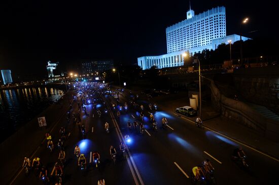 Night bike parade