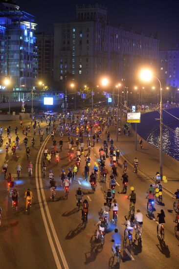 Night bike parade