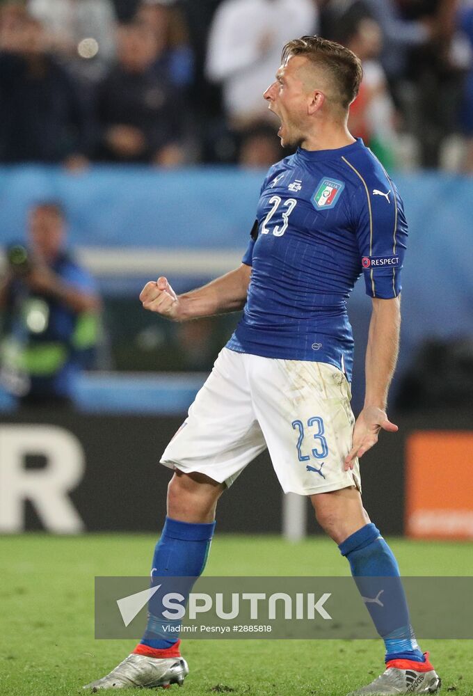 UEFA Euro 2016. Germany vs. Italy