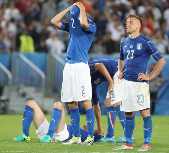 UEFA Euro 2016. Germany vs. Italy