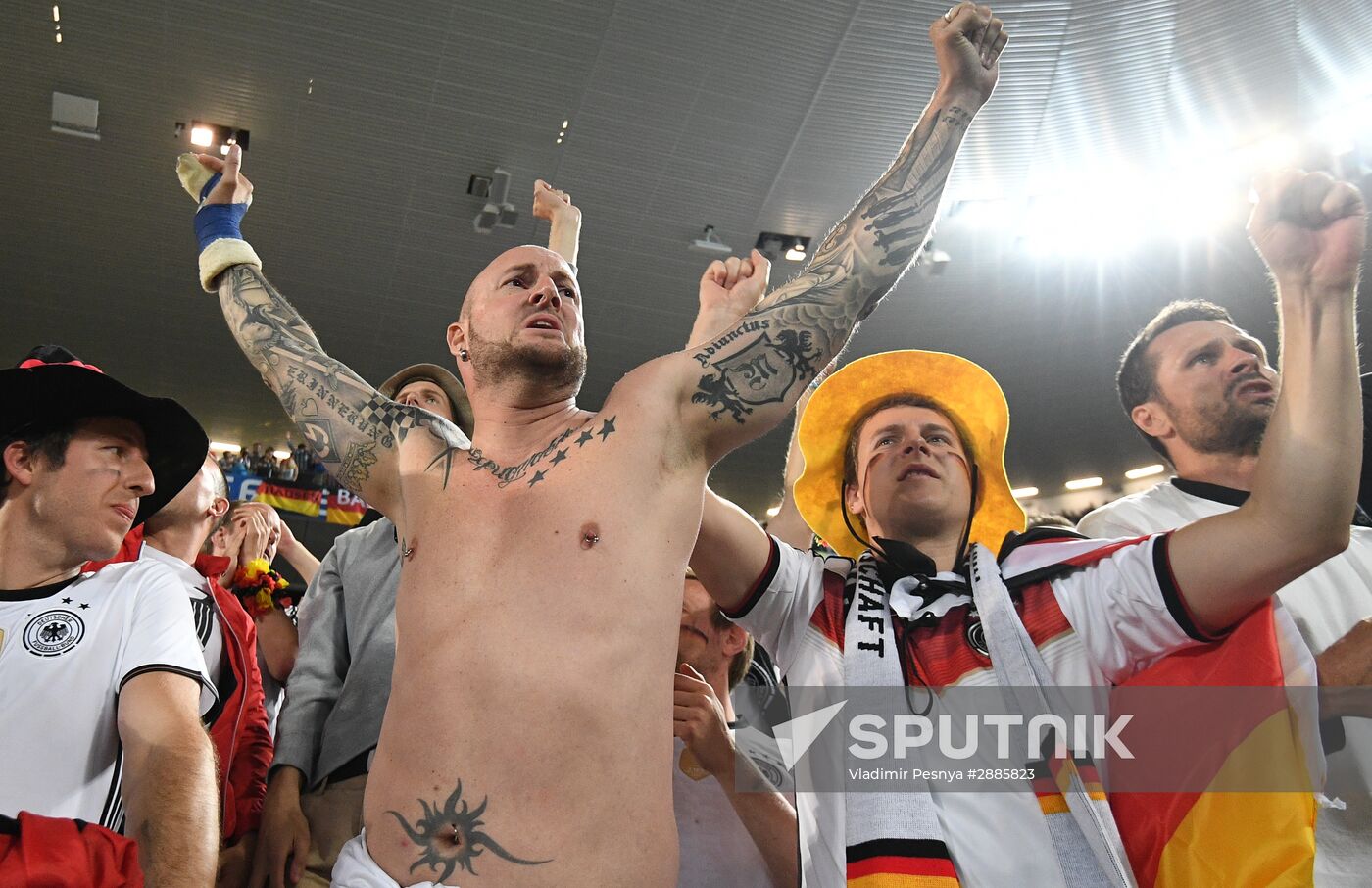 UEFA Euro 2016. Germany vs. Italy