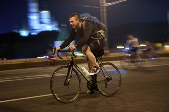 Night bike parade