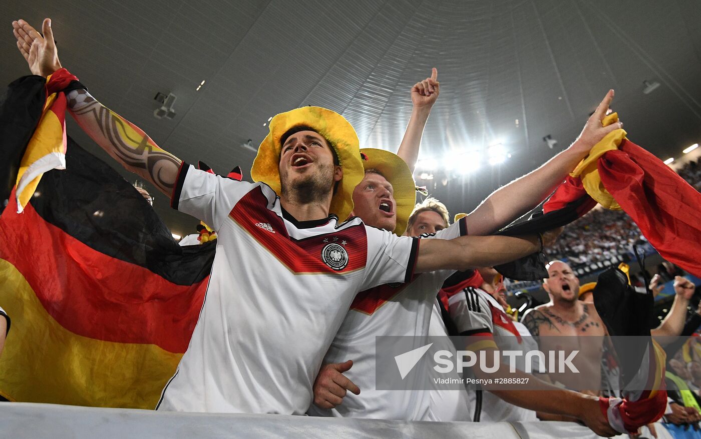 UEFA Euro 2016. Germany vs. Italy