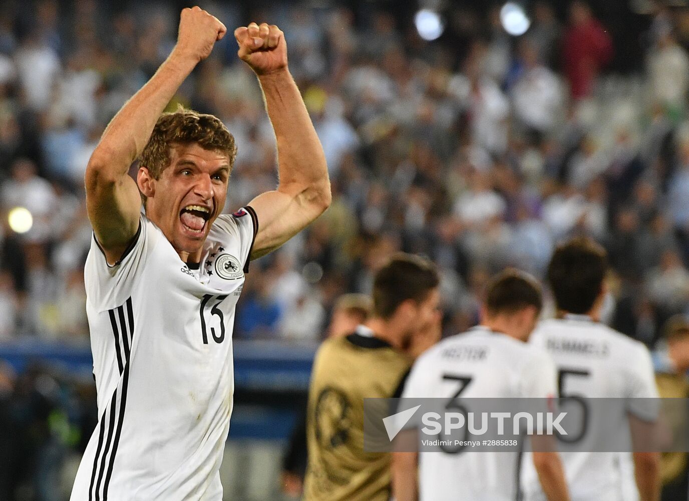 UEFA Euro 2016. Germany vs. Italy