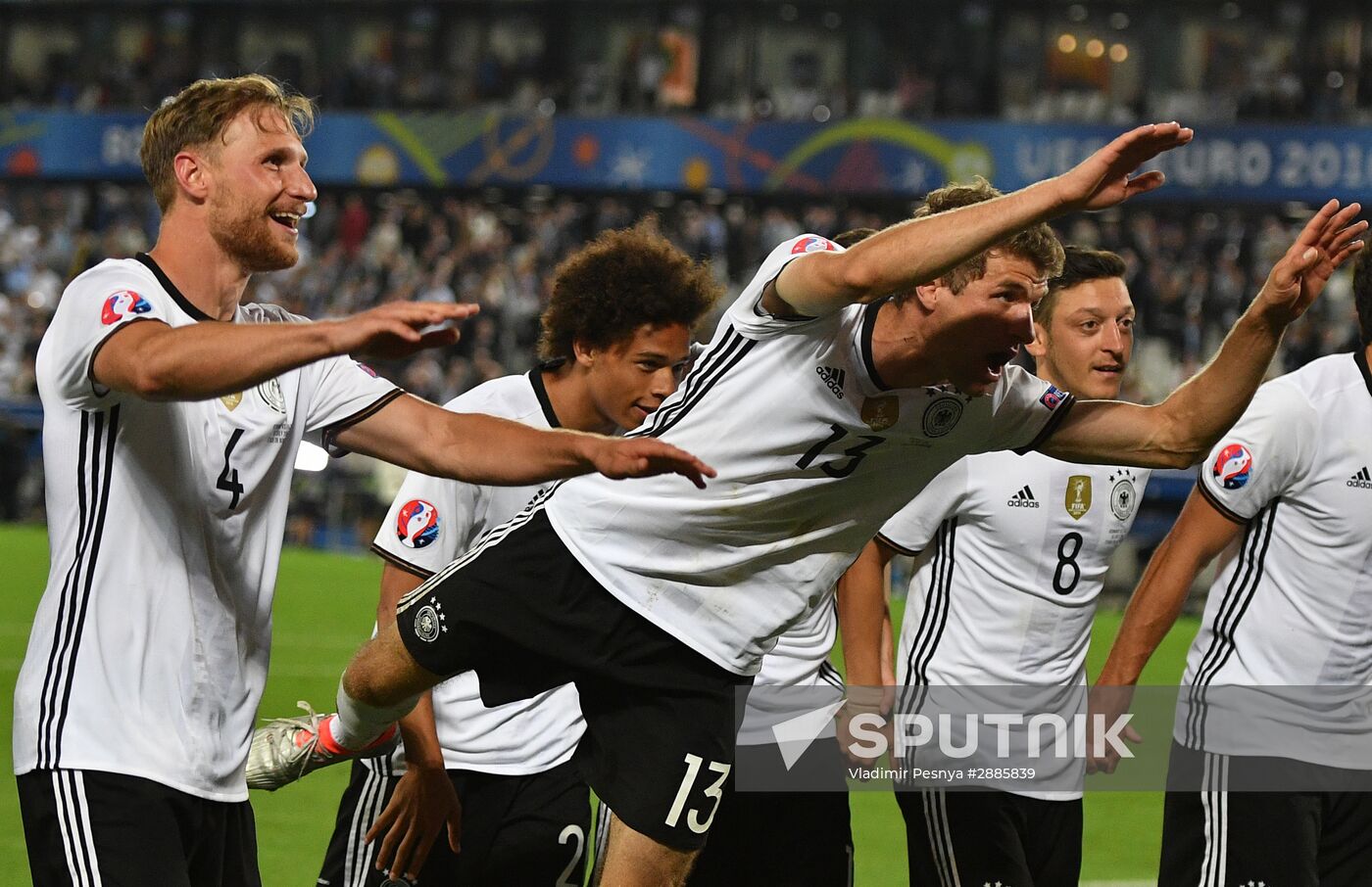 UEFA Euro 2016. Germany vs. Italy