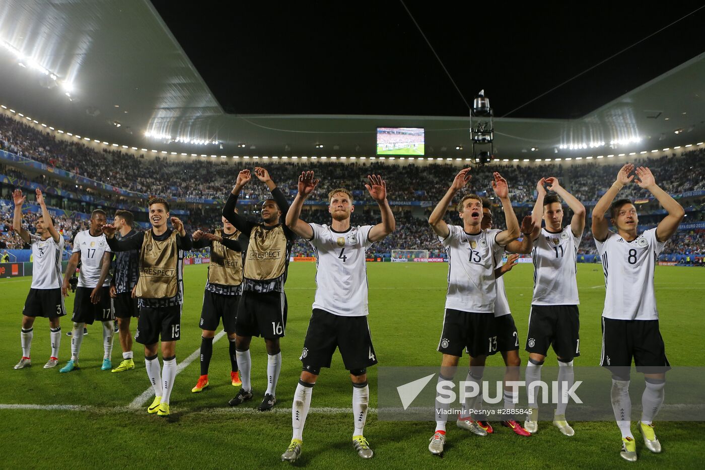 UEFA Euro 2016. Germany vs. Italy