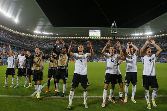 UEFA Euro 2016. Germany vs. Italy
