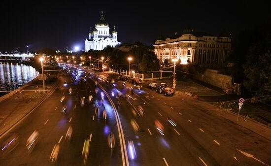Night bike parade