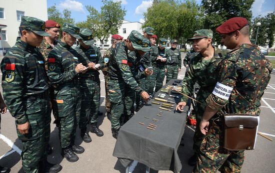 Opening of joint drills, Cooperation 2016 involving members of Russian National Guard Forces Command and Chinese People's Armed Police Force