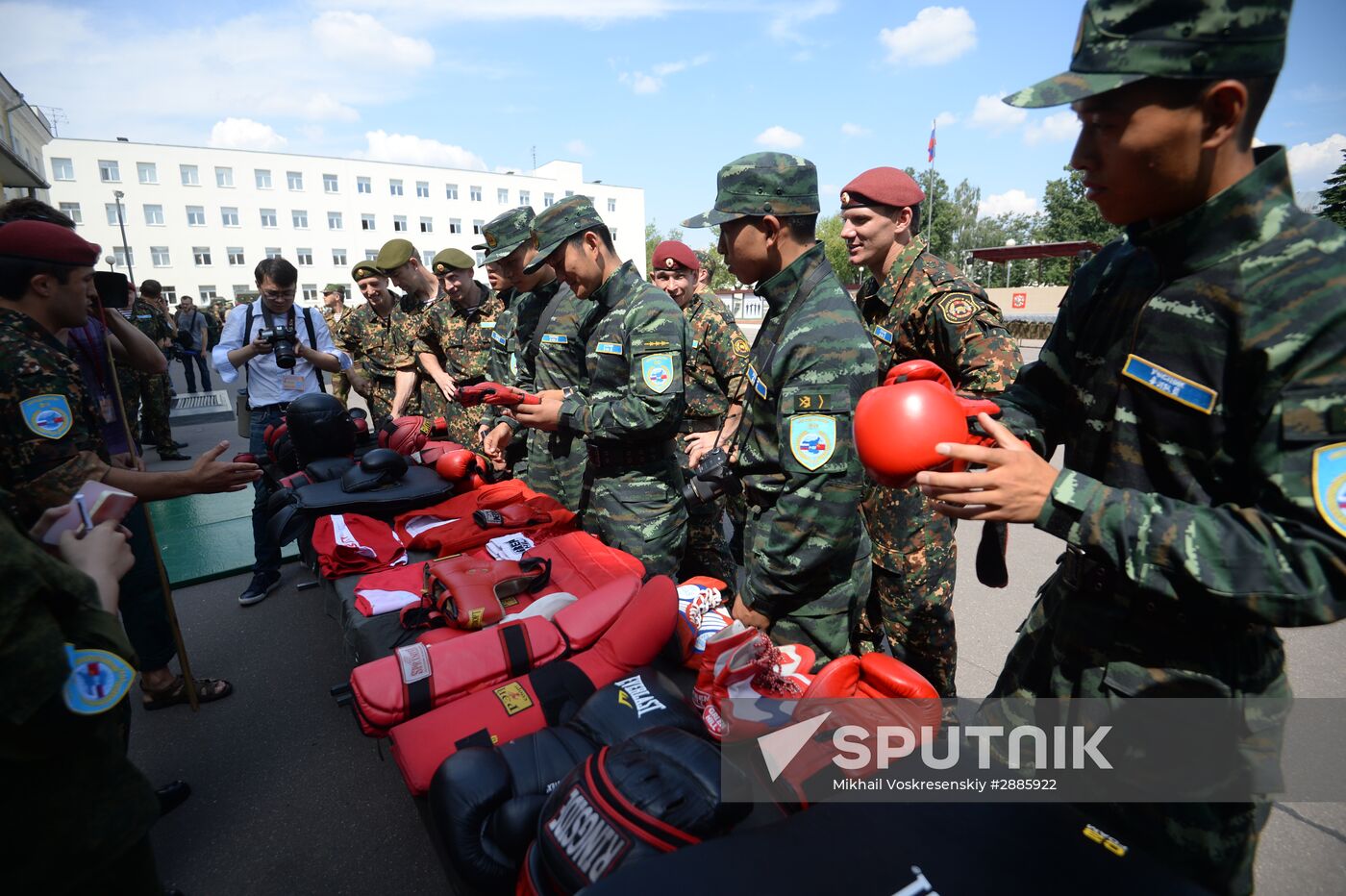 Opening of joint drills, Cooperation 2016 involving members of Russian National Guard Forces Command and Chinese People's Armed Police Force