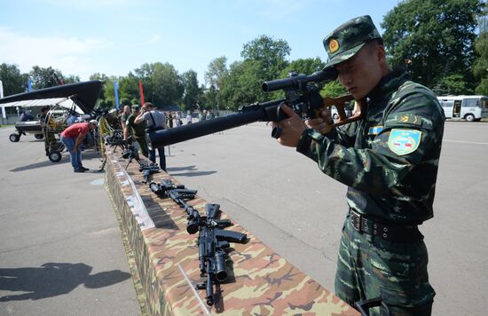 Opening of joint drills, Cooperation 2016 involving members of Russian National Guard Forces Command and Chinese People's Armed Police Force