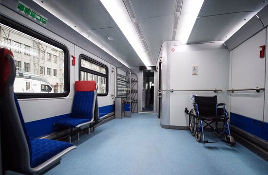 New suburban trains start operating and departing from Moscow Kiyevskaya railway station