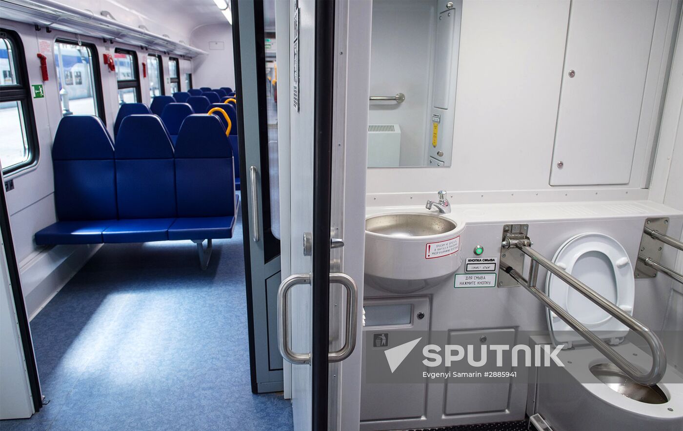 New suburban trains start operating and departing from Moscow Kiyevskaya railway station