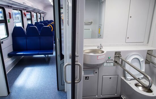 New suburban trains start operating and departing from Moscow Kiyevskaya railway station