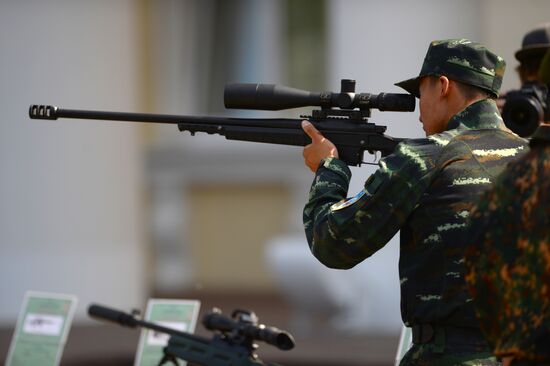 Opening of joint drills, Cooperation 2016 involving members of Russian National Guard Forces Command and Chinese People's Armed Police Force