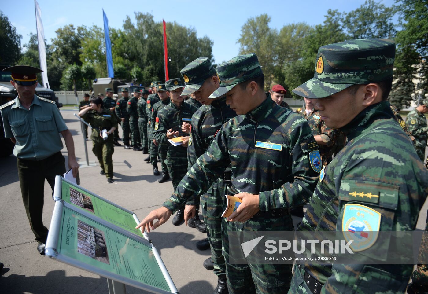 Opening of joint drills, Cooperation 2016 involving members of Russian National Guard Forces Command and Chinese People's Armed Police Force
