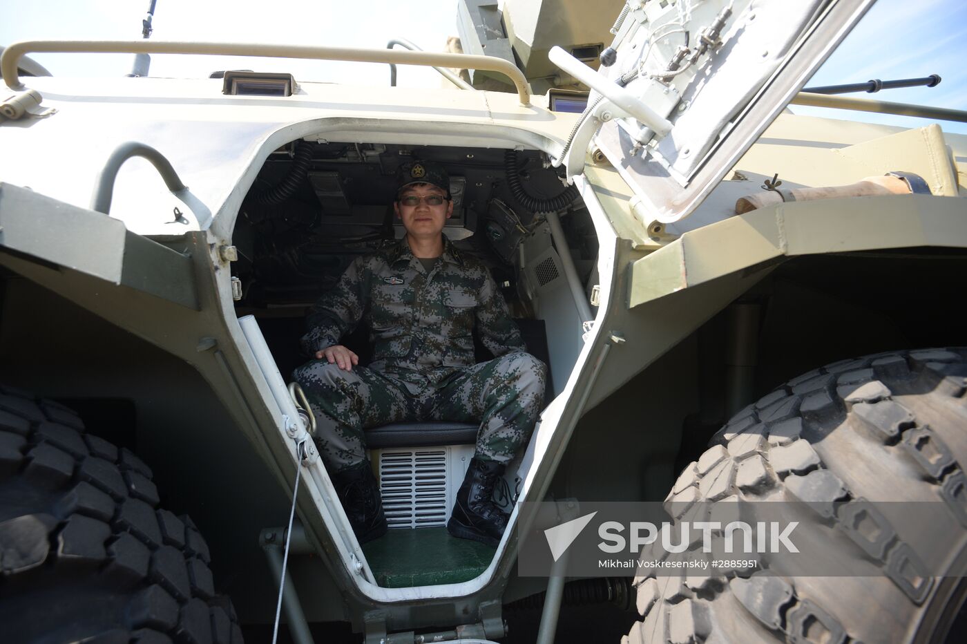 Opening of joint drills, Cooperation 2016 involving members of Russian National Guard Forces Command and Chinese People's Armed Police Force