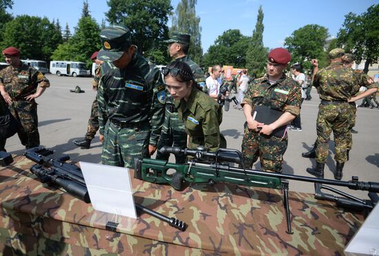Opening of joint drills, Cooperation 2016 involving members of Russian National Guard Forces Command and Chinese People's Armed Police Force