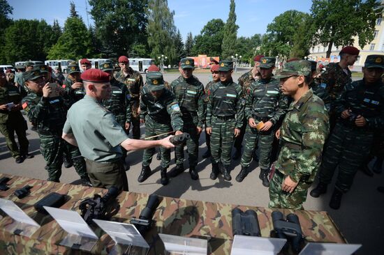 Opening of joint drills, Cooperation 2016 involving members of Russian National Guard Forces Command and Chinese People's Armed Police Force