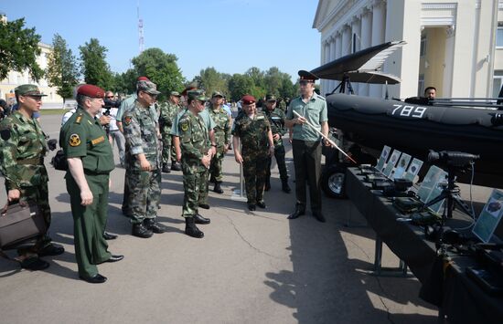 Opening of joint drills, Cooperation 2016 involving members of Russian National Guard Forces Command and Chinese People's Armed Police Force