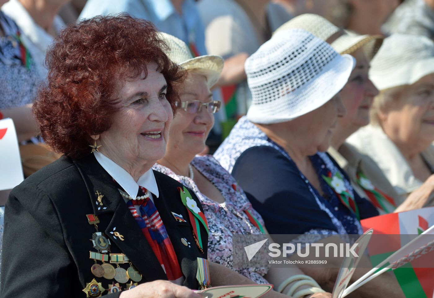 Military parade in honor of Independence Day of Republic of Belarus