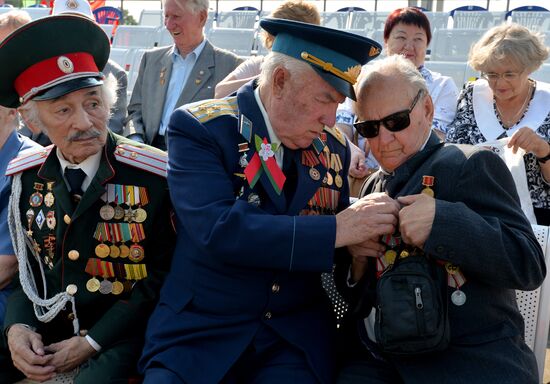 Military parade marking Independence Day in Belarus