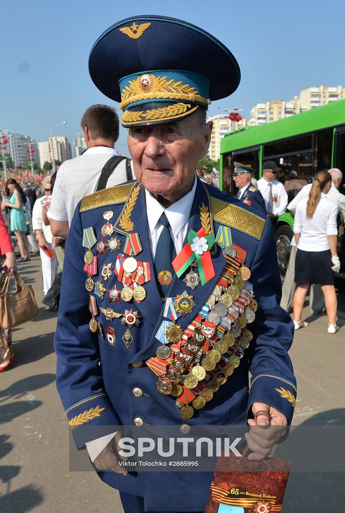 Military parade marking Independence Day in Belarus