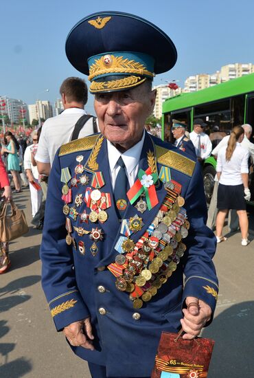 Military parade marking Independence Day in Belarus