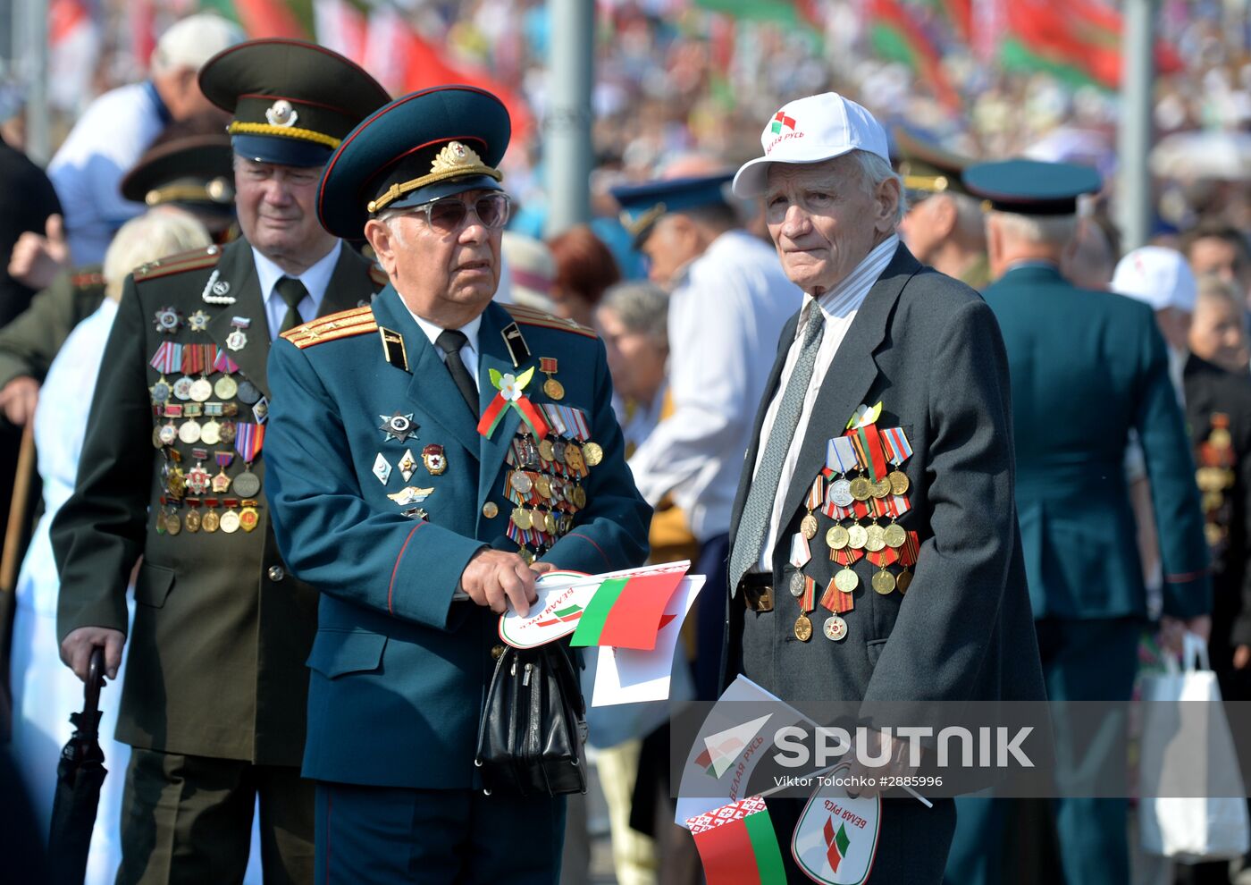 Military parade marking Independence Day in Belarus
