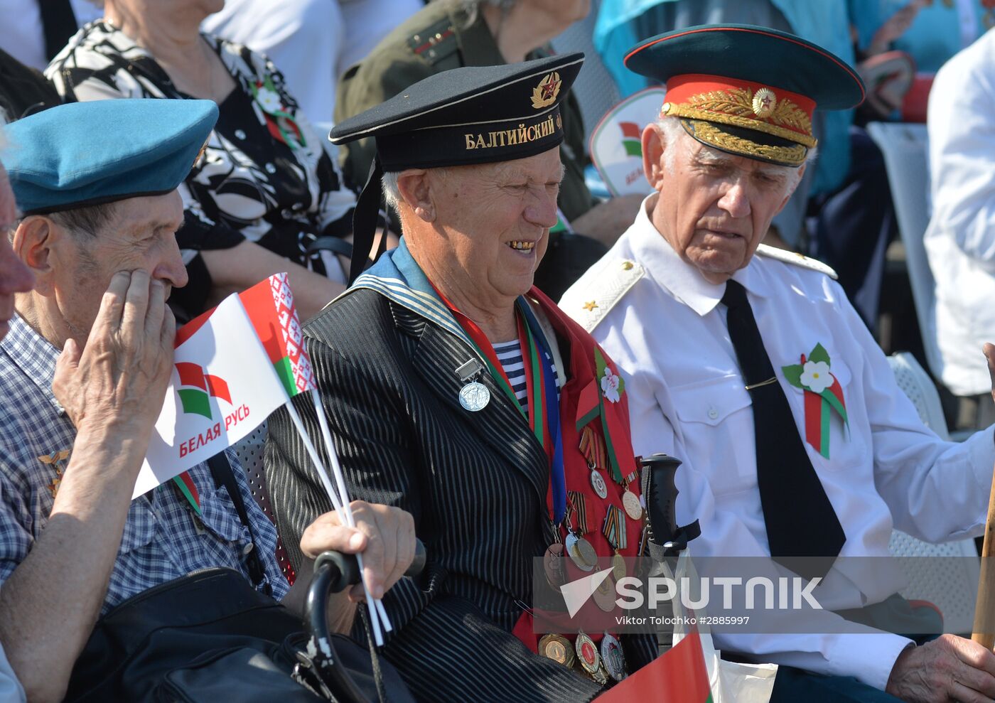 Military parade marking Independence Day in Belarus