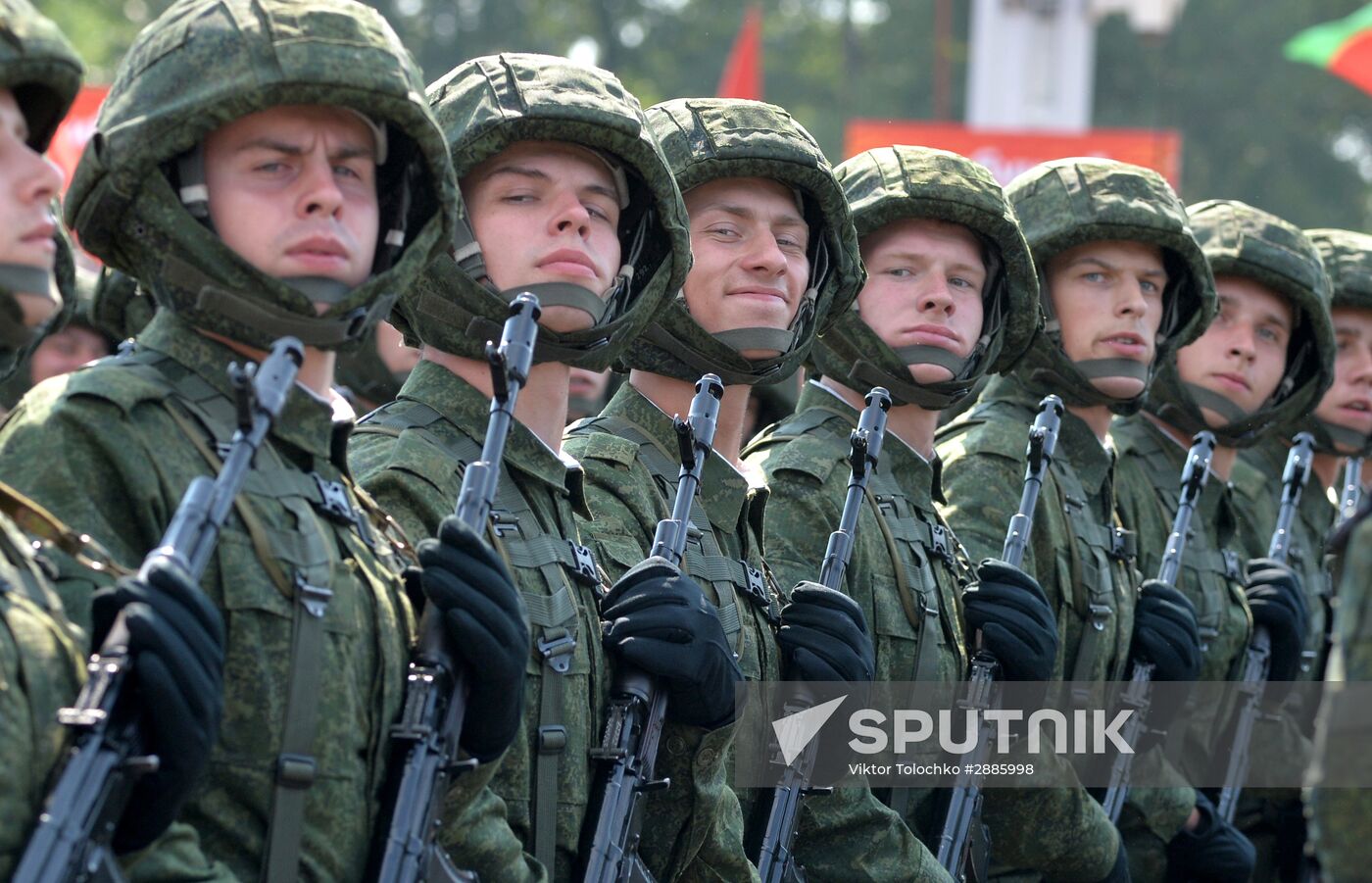 Military parade marking Independence Day in Belarus