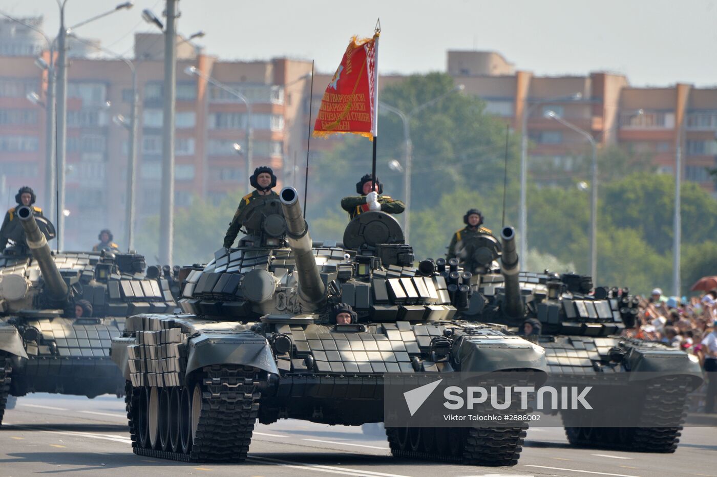 Military parade marking Independence Day in Belarus