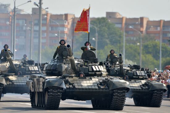 Military parade marking Independence Day in Belarus