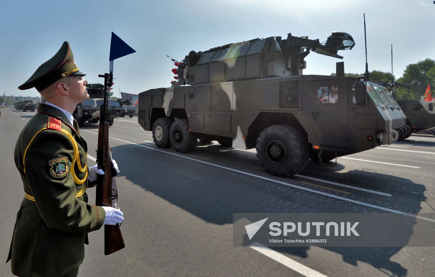 Military parade marking Independence Day in Belarus