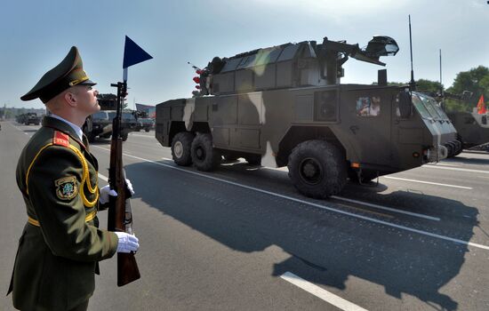 Military parade marking Independence Day in Belarus